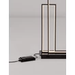 NovaLuce ALIS állólámpa fém, fekete, LED, 45W, 1860lm, 3200K - NL-9081824