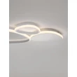NovaLuce ALTUS mennyezet lámpa fém, akril, fehér, LED, 31W, 1787lm, 3200K - NL-9081828