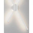 NovaLuce AKRO fali lámpa fém, fehér, LED, 16W, 719lm, 2700K-3000K-4000K - NL-9088117