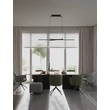 NovaLuce AKRO függeszték fém, fekete, LED, 41W, 2253lm, 2700K-3000K-4000K - NL-9088119