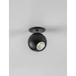 NovaLuce NOTIC beépíthető szpotlámpa fém, fekete, LED, 7W, 3000K, 455 Lm - NL-9088160