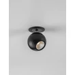 NovaLuce NOTIC beépíthető szpotlámpa fém, fekete, LED, 7W, 3000K, 455 Lm - NL-9088181