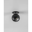 NovaLuce NOTIC beépíthető szpotlámpa fém, fekete, LED, 7W, 3000K, 455 Lm - NL-9088181