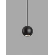 NovaLuce NOTIC beépíthető függeszték fém, fekete, LED, 7W, 3000K, 455 Lm - NL-9088183