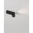 NovaLuce NOTIC szpot lámpa fém, fekete, LED, 7W, 2700K, 455 Lm - NL-9088185