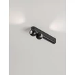 NovaLuce NOTIC szpot lámpa fém, fekete, LED, 14W, 2700K, 910 Lm - NL-9088187
