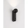 NovaLuce NOTIC fali lámpa fém, fekete, LED, 7W, 2700K, 455 Lm - NL-9088189