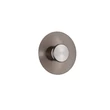 NovaLuce ESTI fali lámpa fém, üveg, nikkel, barna,7W, LED, 3000K, 180 Lm - NL-9088201