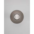 NovaLuce ESTI fali lámpa fém, üveg, nikkel, barna,7W, LED, 3000K, 180 Lm - NL-9088201
