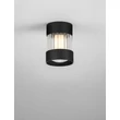 NovaLuce GLOVIA mennyezet lámpa fém, üveg, fekete, áttetsző, LED, 14W, 2700-3000K, 913 Lm - NL-9088202