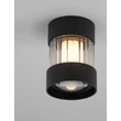 NovaLuce GLOVIA mennyezet lámpa fém, üveg, fekete, áttetsző, LED, 14W, 2700-3000K, 913 Lm - NL-9088202