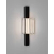 NovaLuce GLOVIA mennyezet lámpa fém, üveg, fekete, áttetsző, LED, 9W, 2700-3000K, 458 Lm - NL-9088203