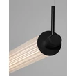 NovaLuce GLOVIA függeszték fém, üveg, fekete, LED, 27W, 2700-3000K, 1890 Lm - NL-9088204