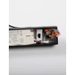 NovaLuce GLOVIA függeszték fém, üveg, fekete, LED, 27W, 2700-3000K, 1890 Lm - NL-9088204