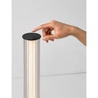 NovaLuce GLOVIA állólámpa fém, üveg, fekete, áttetsző, LED, 19W, 2700-3000K, 871 Lm - NL-9088205