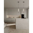 NovaLuce GLOVIA függeszték fém, üveg, fekete, LED, 14W, 2700-3000K, 856 Lm - NL-9088206