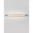 NovaLuce GLOVIA fali lámpa fém, üveg, fekete, áttetsző, LED, 17W, 2700-3000K, 788 Lm - NL-9088207