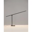 NovaLuce TENSO asztali lámpa fém, műanyag, fekete, LED, 17W, 3000K, 678 Lm - NL-9088209