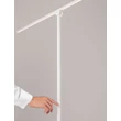 NovaLuce TENSO állólámpa fém, műanyag, fehér, LED, 24W, 3000K, 909 Lm - NL-9088210