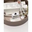 NovaLuce VEA függeszték fém, akril, pezsgő, LED, 53W, 2700-3000K, 2323Lm - NL-9088213