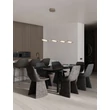 NovaLuce VEA függeszték fém, akril, pezsgő, LED, 47W, 2700-3000K, 2374Lm - NL-9088214