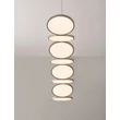 NovaLuce VEA függeszték fém, akril, pezsgő, LED, 47W, 2700-3000K, 2374Lm - NL-9088214