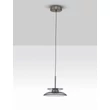 NovaLuce ESTI függeszték fém, üveg, nikkel, füstszín, LED, 10W, 3000K, 543 Lm - NL-9088217