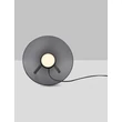 NovaLuce ESTI asztali lámpa fém, üveg, szürke, LED, 16W, 3000K, 1214 Lm - NL-9088219