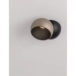 NovaLuce LUSA mennyezet lámpa fém, fekete, pezsgőszín, LED, 11W, 3000K, 826 Lm - NL-9088223