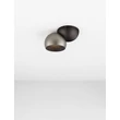 NovaLuce LUSA mennyezet lámpa fém, fekete, nikkel, LED, 11W, 3000K, 826 Lm - NL-9088224