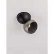 NovaLuce LUSA mennyezet lámpa fém, fekete, nikkel, LED, 11W, 3000K, 826 Lm - NL-9088224