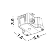 NovaLuce Source fényforrás Finlo termékekhez fém, szürke, LED, 3000K, 3.5W, 111.65lm, IP65 - NL-9117082