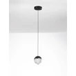 NovaLuce ALICIA függeszték fém, üveg, fekete, LED, 5W, 3000K, 315 Lm - NL-9124112
