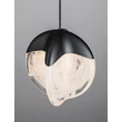 NovaLuce ALICIA függeszték fém, üveg, fekete, LED, 5W, 3000K, 315 Lm - NL-9124112