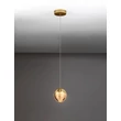 NovaLuce ALICIA függeszték fém, üveg, arany, LED, 5W, 3000K, 315 Lm - NL-9124122