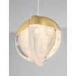 NovaLuce ALICIA függeszték fém, üveg, arany, LED, 5W, 3000K, 315 Lm - NL-9124122