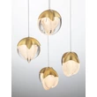 NovaLuce ALICIA függeszték fém, üveg, arany, LED, 25W, 3000K, 1575 Lm - NL-9124123
