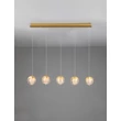 NovaLuce ALICIA függeszték fém, üveg, arany, LED, 25W, 3000K, 1575 Lm - NL-9124124