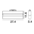 NovaLuce PROFILE fényforrás BUXTON, LOOP, SIGN, CURVE mágneses sínekhez fém, műanyag, fekete, fehér, LED-TRIAC, 48V, 3000K, 15W, 955lm - 9136158