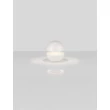 NovaLuce PUK kültéri asztali lámpa fém, fehér, LED, 2W, 114lm, 2200K-2700K-3000K, IP54 - NL-9136401
