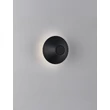 NovaLuce ALUX kültéri fali lámpa fém, fekete, LED, 11W, 993lm, 3000K, IP54 - NL-9136406