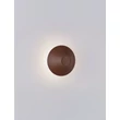 NovaLuce ALUX kültéri fali lámpa fém, barna, LED, 11W, 993lm, 3000K, IP54 - NL-9136408