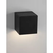 NovaLuce ROB kültéri fali lámpa fém, fekete, LED, 11W, 671lm, 3000K, IP54 - NL-9136409