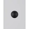NovaLuce PASSO kültéri fali lámpa fém, fekete, LED, 3W, 130lm, 3000K, IP65 - NL-9136410