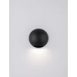 NovaLuce PASSO kültéri fali lámpa fém, fekete, LED, 3W, 130lm, 3000K, IP65 - NL-9136410