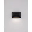 NovaLuce SUB kültéri fali lámpa fém, fekete, LED, 5W, 225lm, 3000K, IP65 - NL-9136416