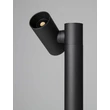 NovaLuce PEC kültéri állólámpa fém, fekete, LED, 8W, 223lm, 3000K, IP65 - NL-9136420