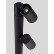 NovaLuce PEC kültéri állólámpa fém, fekete, LED, 13W, 520lm, 3000K, IP65 - NL-9136421
