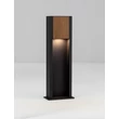 NovaLuce KIOO kültéri állólámpa fém, fa, fekete, LED, 11W, 464lm, 3000K, IP65 - NL-9136428