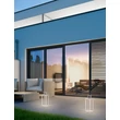 NovaLuce TEGOLO kültéri solar asztali lámpa fém, üveg, fehér, LED, 2W, 231lm, 3000K, IP65 - NL-9136432